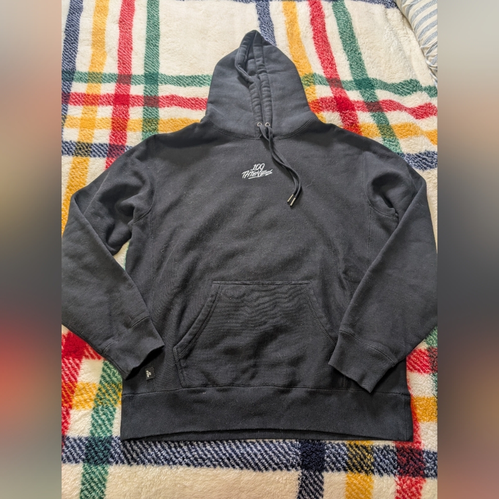 100 Thieves Men's Black Hoodie